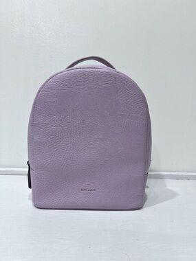 Matt & Nat OLLY Vegan Leather Small Backpack - Dwell Collection - Lilac